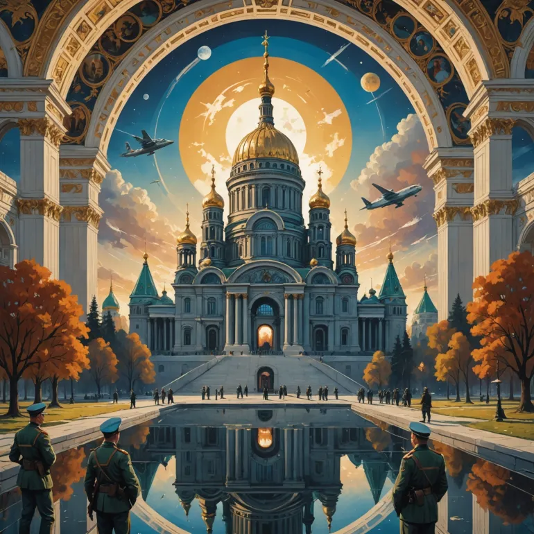 Искусство как зеркало времени и пространства: от "человека в котелке" до храма Вооруженных сил