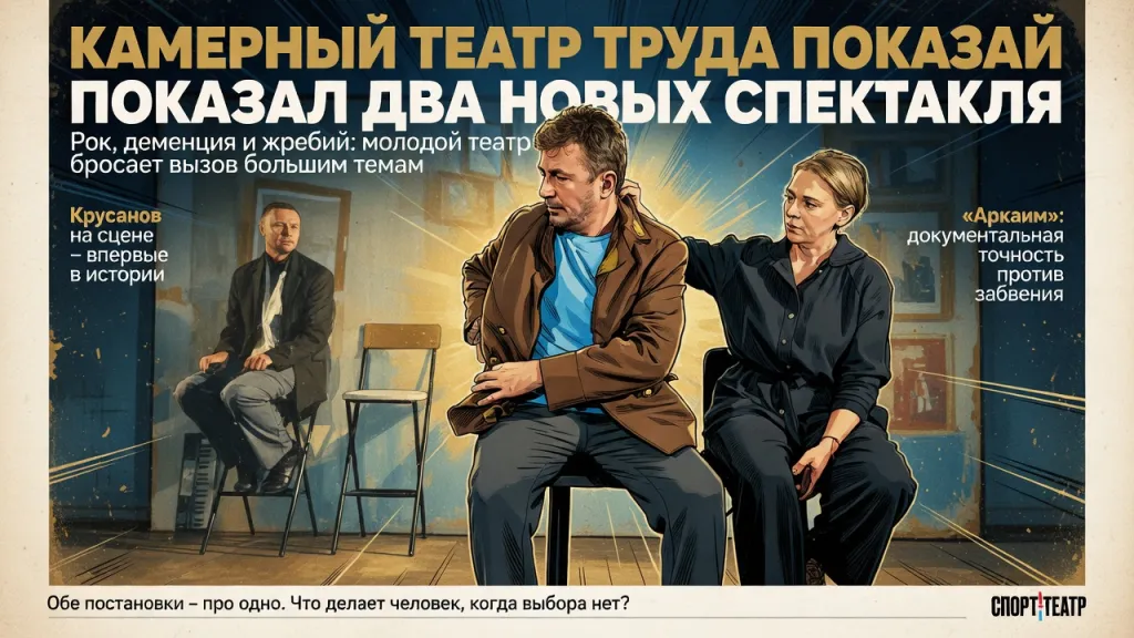 Камерный Театр Труда показал два новых спектакля