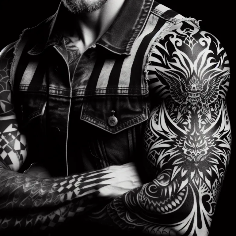 Брутальные тату: Искусство, Символизм и Влияние на Современную Культуру