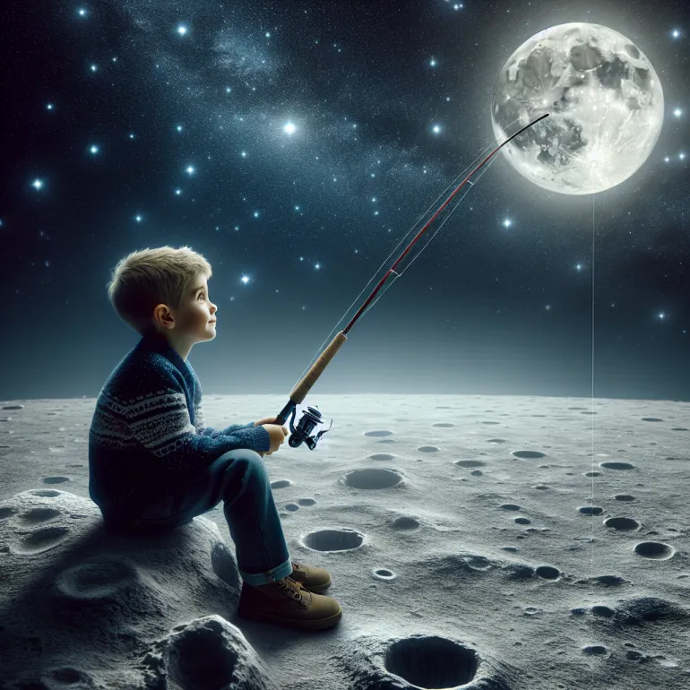 Мальчик на луне с удочкой: Символика и Влияние в Современной Культуре