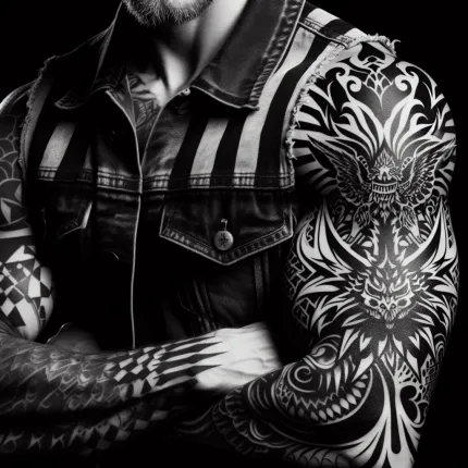 Брутальные тату: Искусство, Символизм и Влияние на Современную Культуру